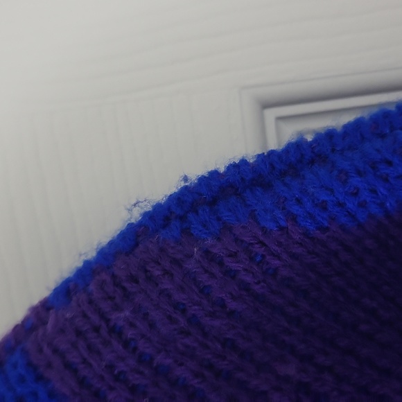 Vtg 80s 90s Colorblock Checkered Colorful Pullover Sweater Size 3X - Picture 5 of 7